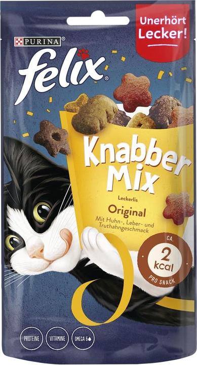 Immagine prodotto Felix Nibble Mix Originale (Adulto, 60 g)