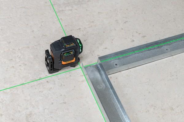 Produktbild Geo-Fennel Akku-Multi-Linienlaser-Set 3 x 360° FLG 6X-GREEN