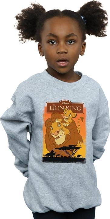 Produktbild Disney The Lion King Simba And Mufasa Sweatshirt Mädchen (140, 146)