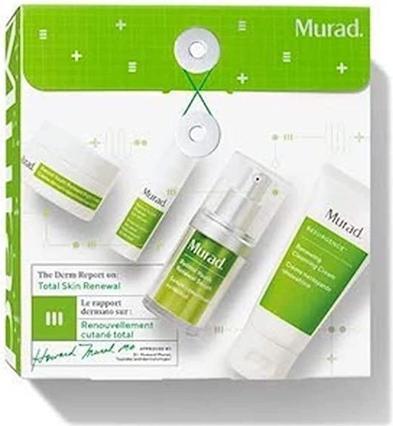 Image du produit Murad The Derm Report on Total Skin Renewal Renewing Skincare Set - Christmas Gift (Set soin du visage)