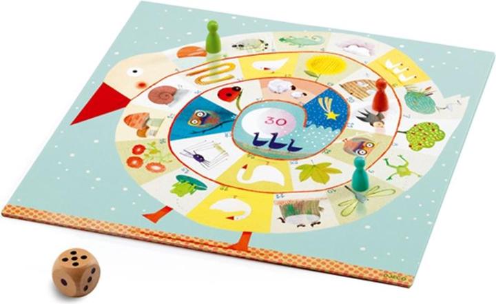 Actual product image Djeco Ludo & Co Junior (German, French, Italian, English)