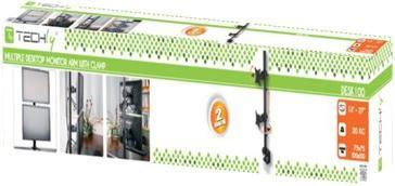 Produktbild Techly Schreibtischhalterung für LCD TV LED 13 27 vertikal Klemme (Tisch, 27.01")