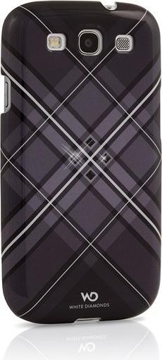 White Diamonds Grid Case für Galaxy S III - Schwarz (Samsung Galaxy S3)