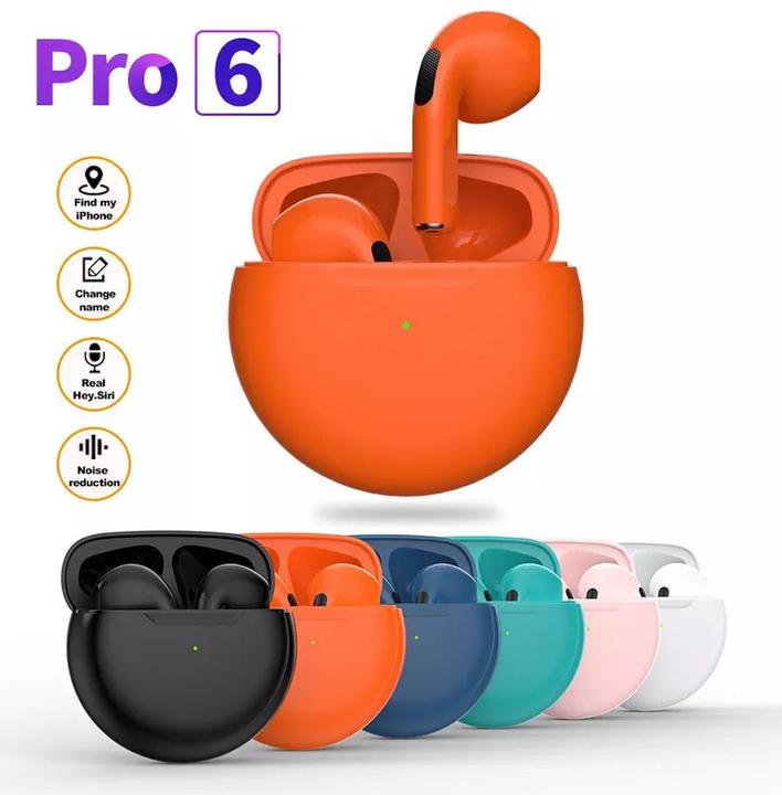 Produktbild PhoneLook Bluetooth 5.0 Kopfhörer Pro 6 Super Bass wireless Earbuds rundes Design Mintgrün (4 h, Kabellos)
