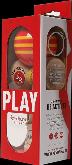 Immagine prodotto Kendama Europe PLAY X - Kendama - Red Dragon