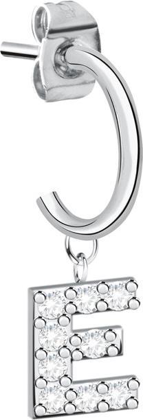 Actual product image La Petite Story - Single steel earring "E" LPS02AQM73 (Stainless steel)