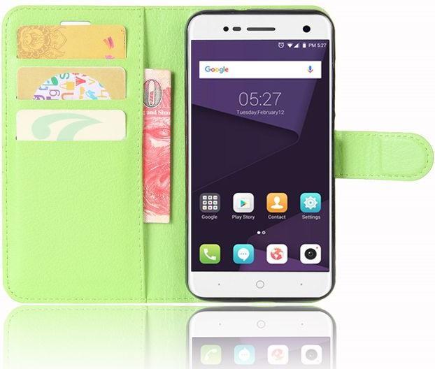 Actual product image MU Classic Litchi leather case (ZTE Blade V8 Lite)