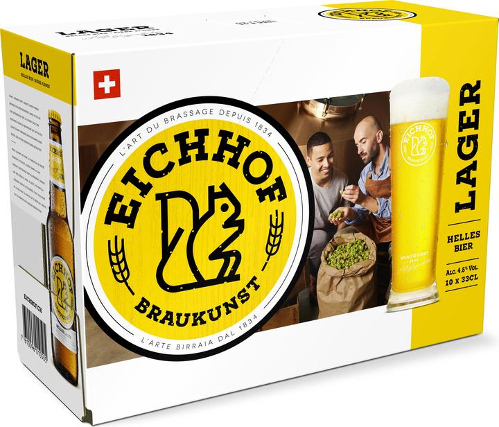 Actual product image Eichhof Stock (10 x 33 cl)