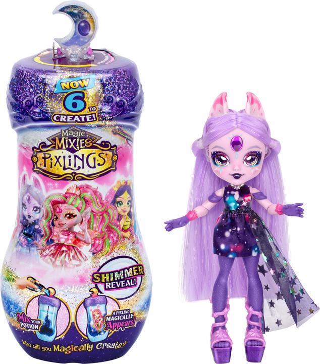 Actual product image Magic mixies Glimmer Pixling dukke, Howlexa