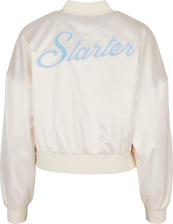 Actual product image Starter Ladies Satin College Jacket - 16904 (L)