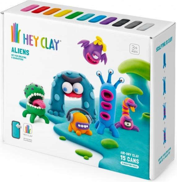 Immagine prodotto Hey Clay Alien Set confezione da 15 barattoli 15019CEE15