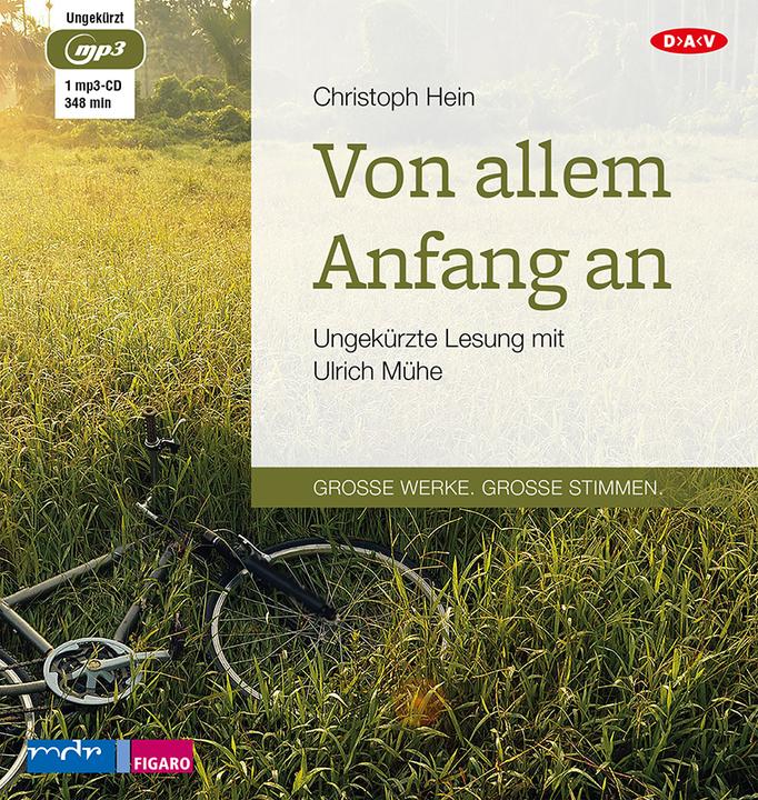 Produktbild Von allem Anfang an (Christoph Hein, Deutsch)