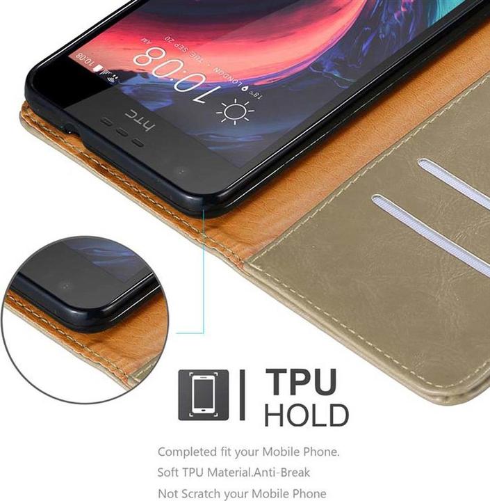 Productafbeelding Cadorabo Boek Luxe Omslag (HTC Desire 10 Lifestyle, HTC Desire 825)