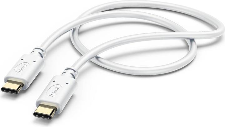 Image du produit Hama Câble USB,USB-C-USB-C,1,5 m,ws (1.50 m, USB 2.0, 60 W)