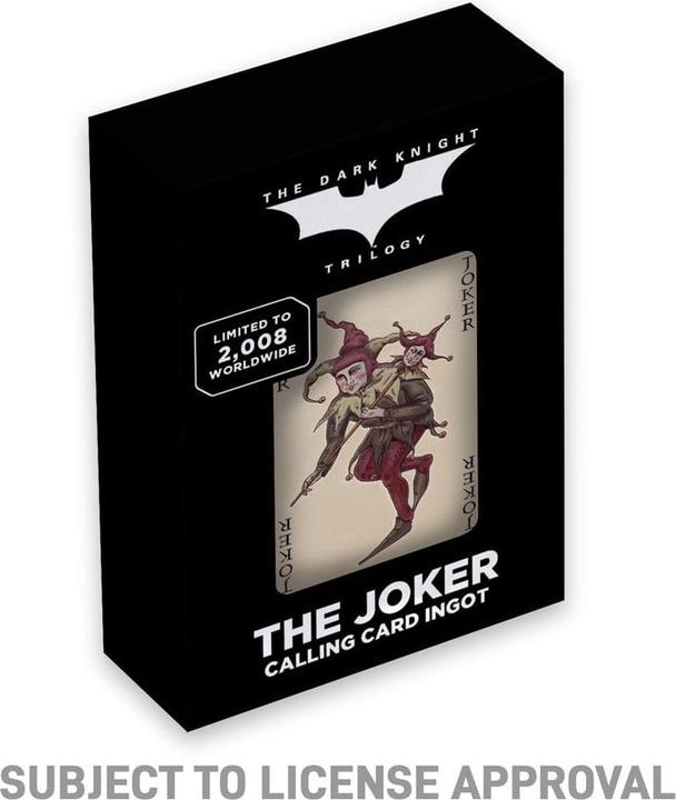 Image du produit Fanattik DC Comics Lingot Joker Édition limitée