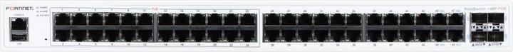 Immagine prodotto Fortinet FS-148F-POE Switch di rete L2 Gigabit Ethernet (10/100/1000) Power over Ethernet (PoE) 1U Bianco (48 Porti)