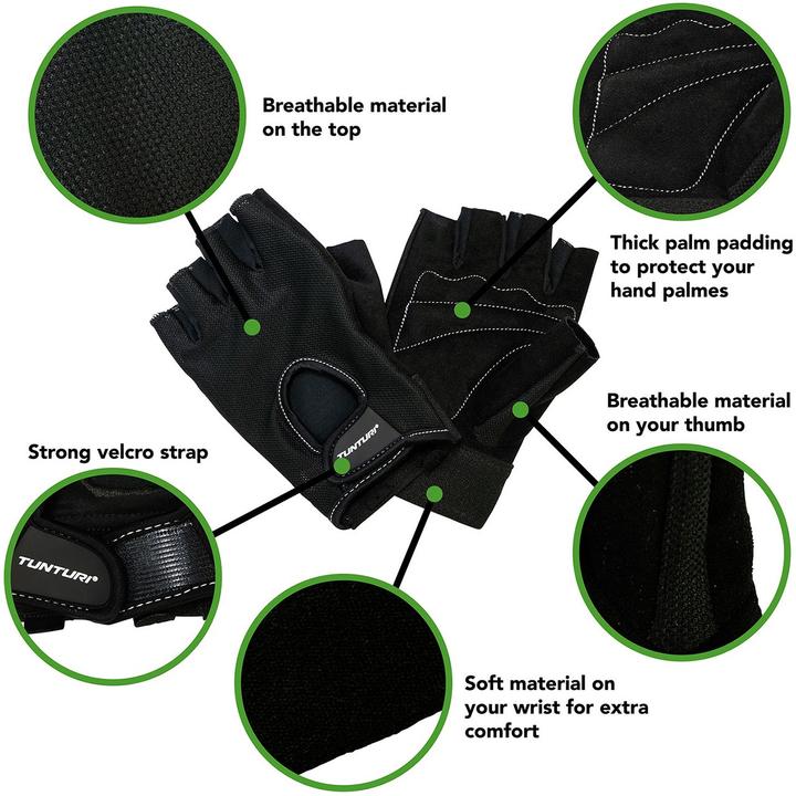 Immagine prodotto Tunturi Fitness Training Handschuhe "Easy Fit Pro" (S)