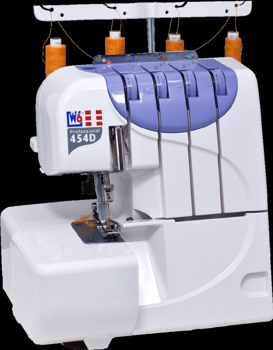 Produktbild W6 Overlock Nähmaschine N 454D