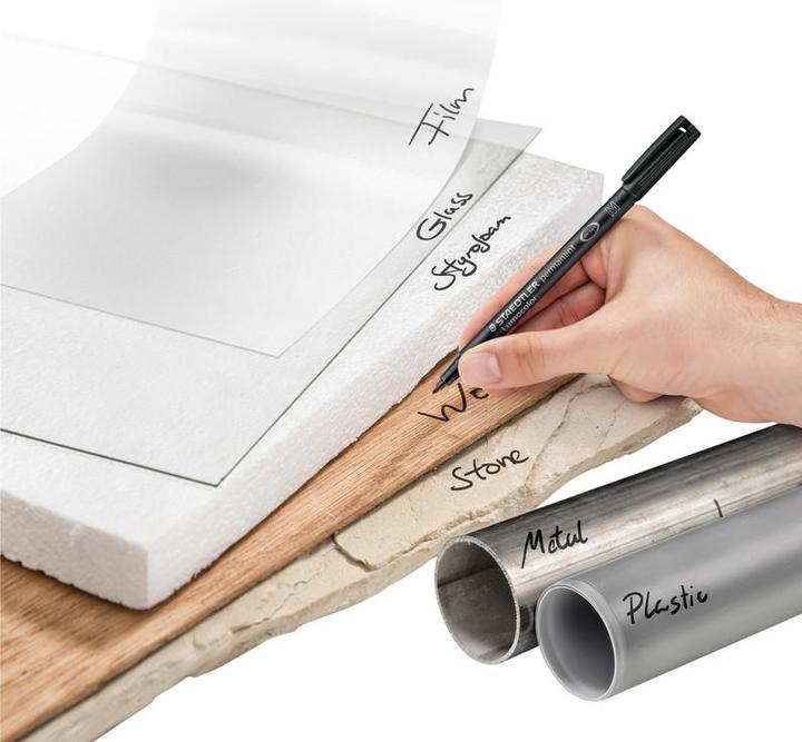 Produktbild Staedtler Lumocolor permanent (Schwarz, 1 mm, 1 x)