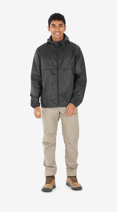 Produktbild Quechua Regenjacke Herren Raincut Fullzip - schwarz (4XL)