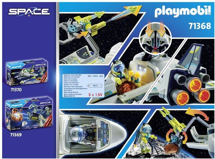 Produktbild Playmobil Space-Shuttle auf Mission (71368, Playmobil Novelmore)
