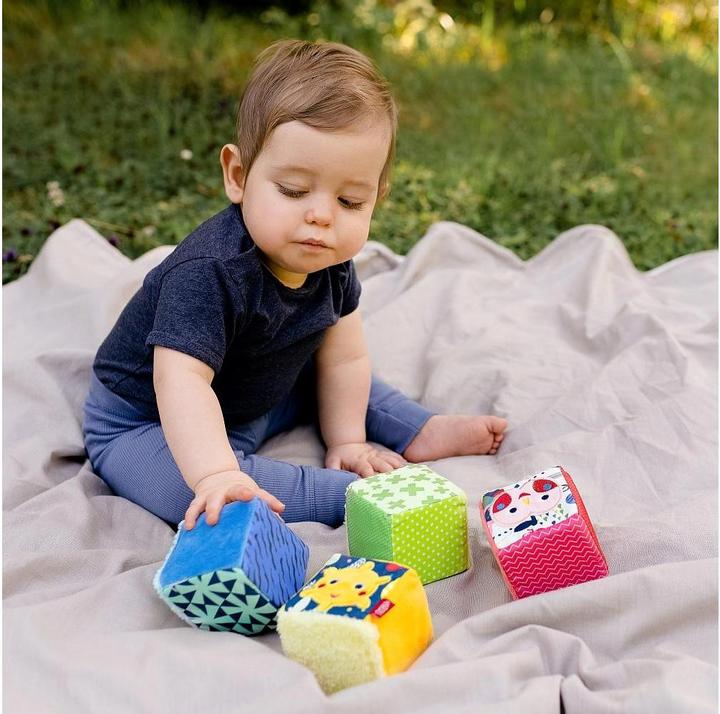 Actual product image Fehn Set of 4 cubes COLOR Friends