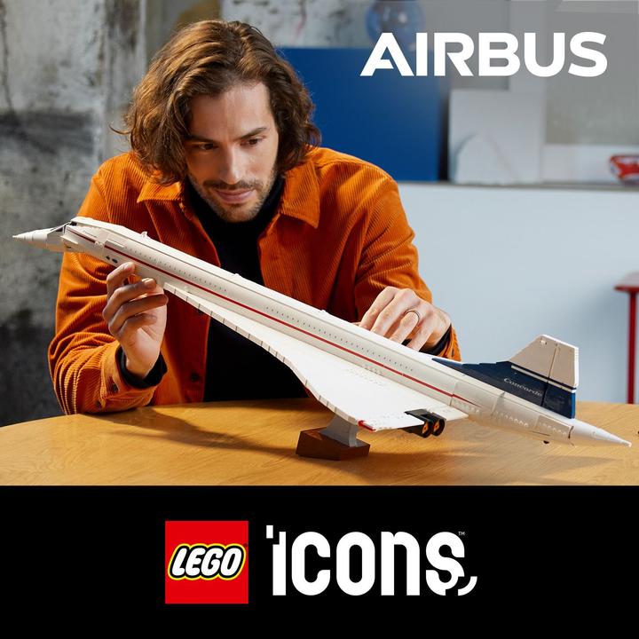 Actual product image LEGO Concorde (10318, LEGO Icons, LEGO Rare Sets)