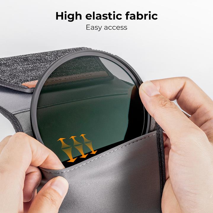Actual product image K&F Concept Case For Filter Set 37-62 mm (Obective filter holder, 62 mm)