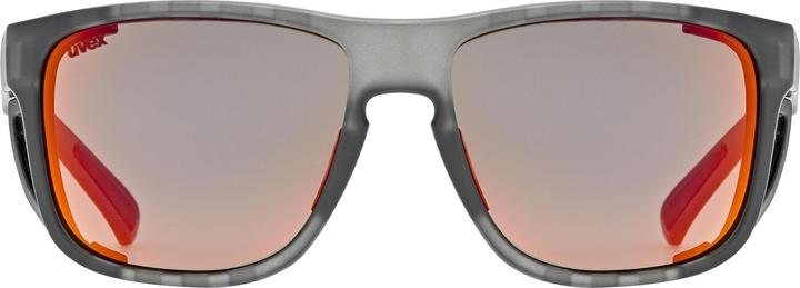 Actual product image Uvex Sports sportstyle 312 (smoke matt, Mirror Red)