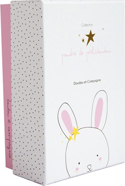 Actual product image Doudou et Compagnie Plush bunny with gift box (25 cm)
