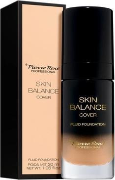 Pierre Rene Professional PIERRE RENE Skin Balance Cover Fluid Foundation wodoodporny podkład kryjący 20 Nude 30ml (20 Nude)