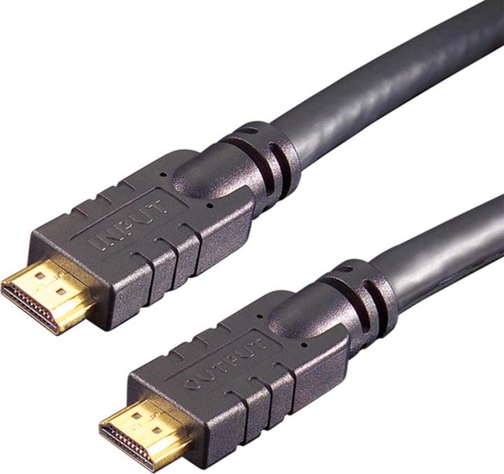 Image du produit E+P HDMI/HDMI 20m 20m HDMI HDMI noir Câble HDMI (20 m, HDMI)