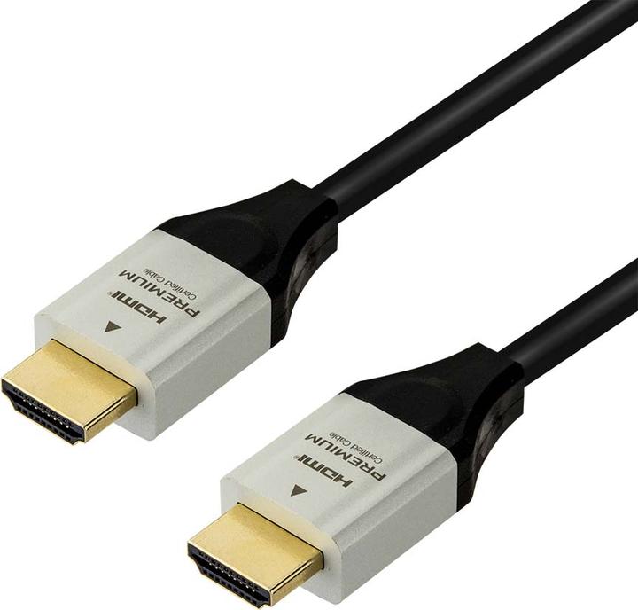 Immagine prodotto E+P PHD1 Cavo HDMI ad alta velocità 2m 19pin HDMI St. + 19pin HDMI Plug (2 m, HDMI)