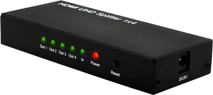 Actual product image E+P Electrics HDMI distributor UHD14