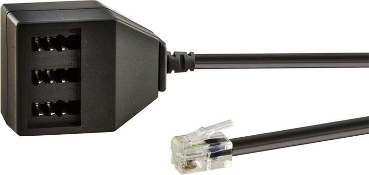 Produktbild E+P T 119/02 Telefonadapter TAE NFN Western IEC/Siemens Norm