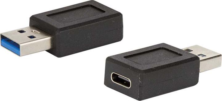 Actual product image E+P CC371 USB-C Compact Adapter USB-A male+USB-C female (USB 3.0)