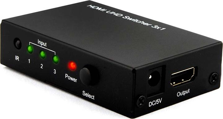 Actual product image E+P Electrics HDMI Switch UHD31