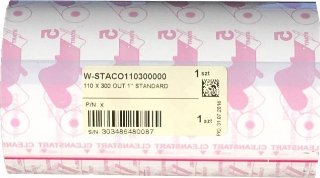 Actual product image TallyGenicom TallyDascom - 10 - Black - 110 mm x 300 m - Ribbon
