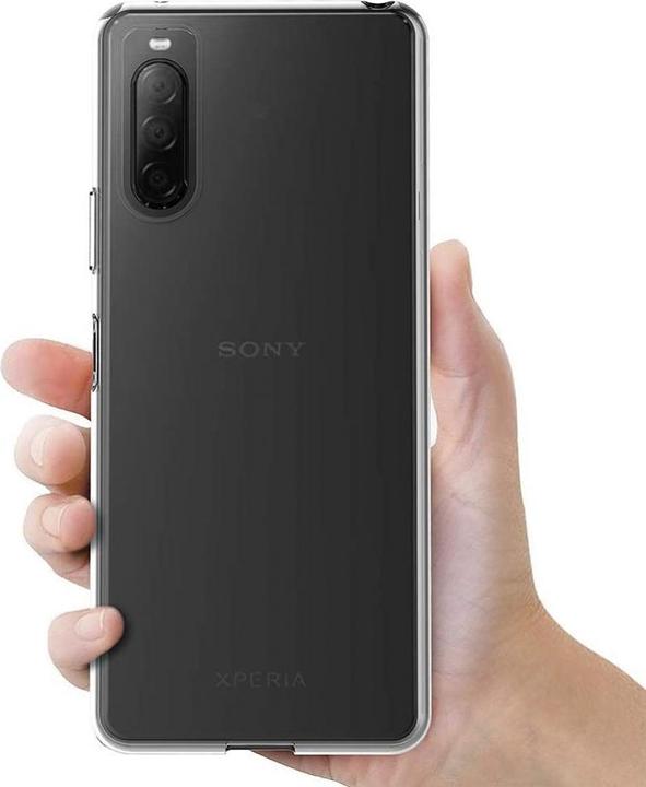 Produktbild Screenguard Sony Xperia 10 II Flexible TPU Clear Case (Sony Xperia 10 II)