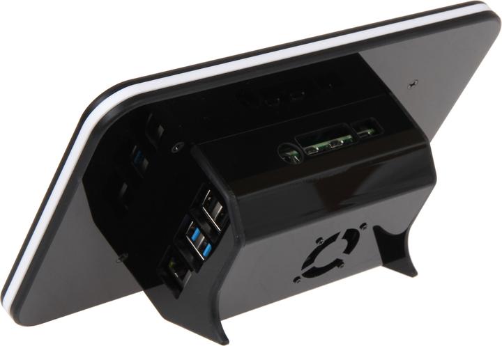 Produktbild Joy-it Raspberry Pi 4B Gehäuse für 17,80cm (7") Touchscreen Display