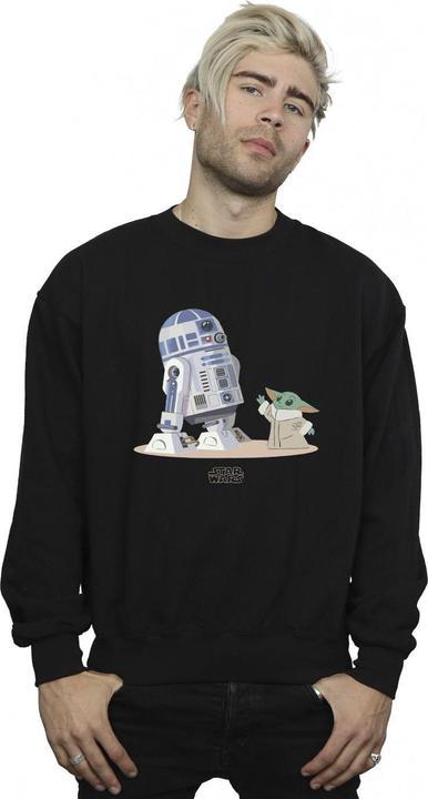 Produktbild Star Wars The Mandalorian R2D2 And Grogu Sweatshirt (XL)