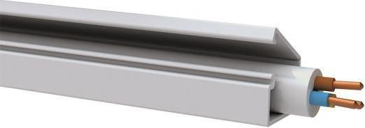 GGK 4170 Chemin de câbles (L x l x H) 2000 x 12 x 7 mm 1 pce Blanc pur (Conduit, 200 cm)