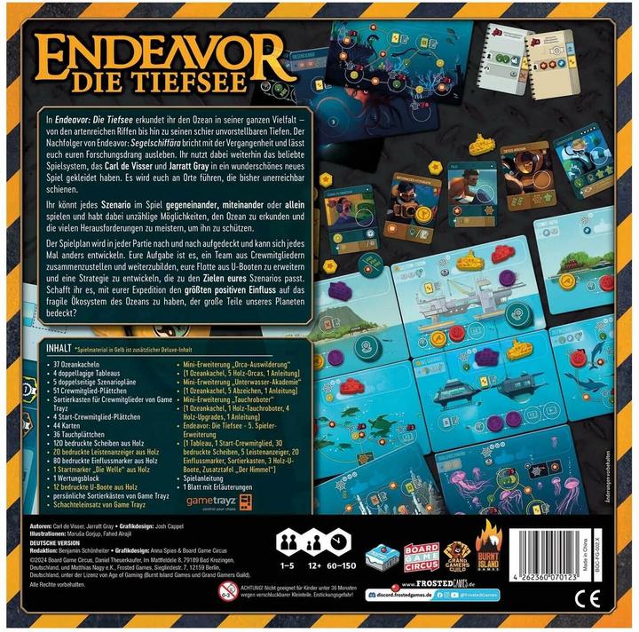 Actual product image Board Game Circus Endeavour: The Deep Sea (German)