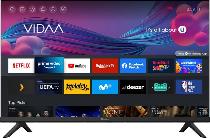 Actual product image Hisense 32A4DG (32", LED, WXGA)
