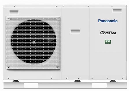 Actual product image Panasonic Air-to-water heat pump Outdoor unit type WH-MDC09J3E5 Monobloc (cooling and heating mode) 9 KW.