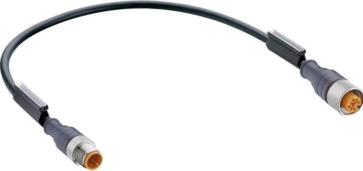 Actual product image Belden 11821-1 Sensor/actuator connector, assembled M12 plug, straight
