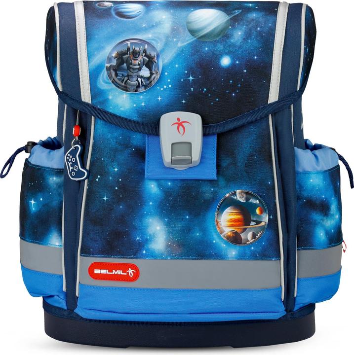 Immagine prodotto Belmil CLASSY Plus Schulrucksack-Set Galaxy Light (19 l)