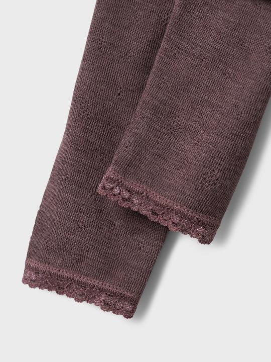 Produktbild Name it Nbfwang Wool Needle Legging Solid Noos (56)