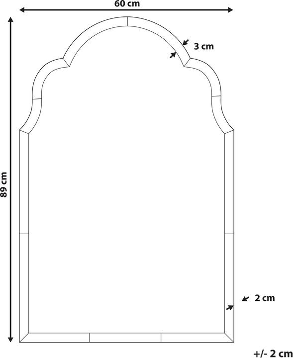 Produktbild Beliani Norville (60 x 89 cm)