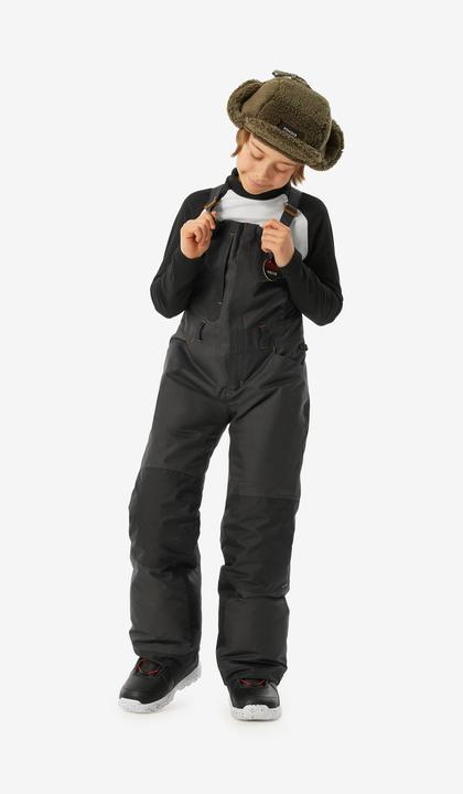 Produktbild Wedze Snowboardhose Latzhose Kinder Piste - 500 grau (116)